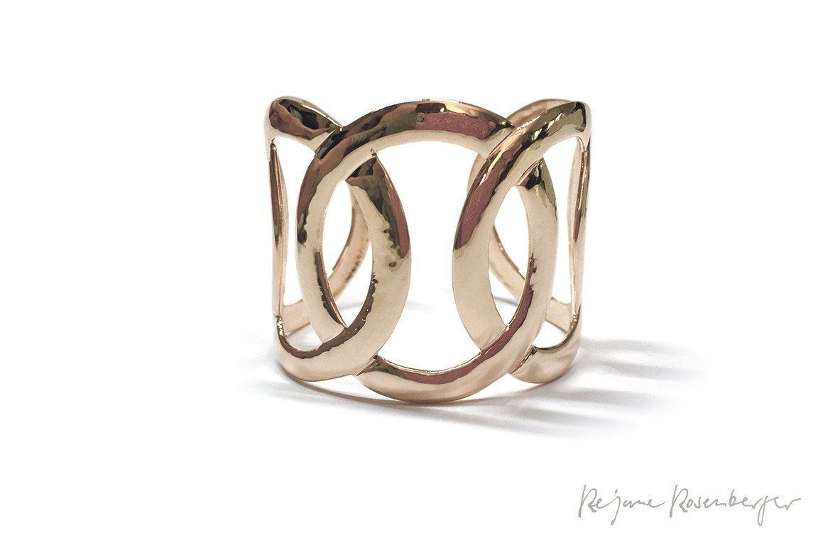 REJANE ROSENBERGER DESIGN Silbercuff "Saturn" - Réjane Rosenberger Design