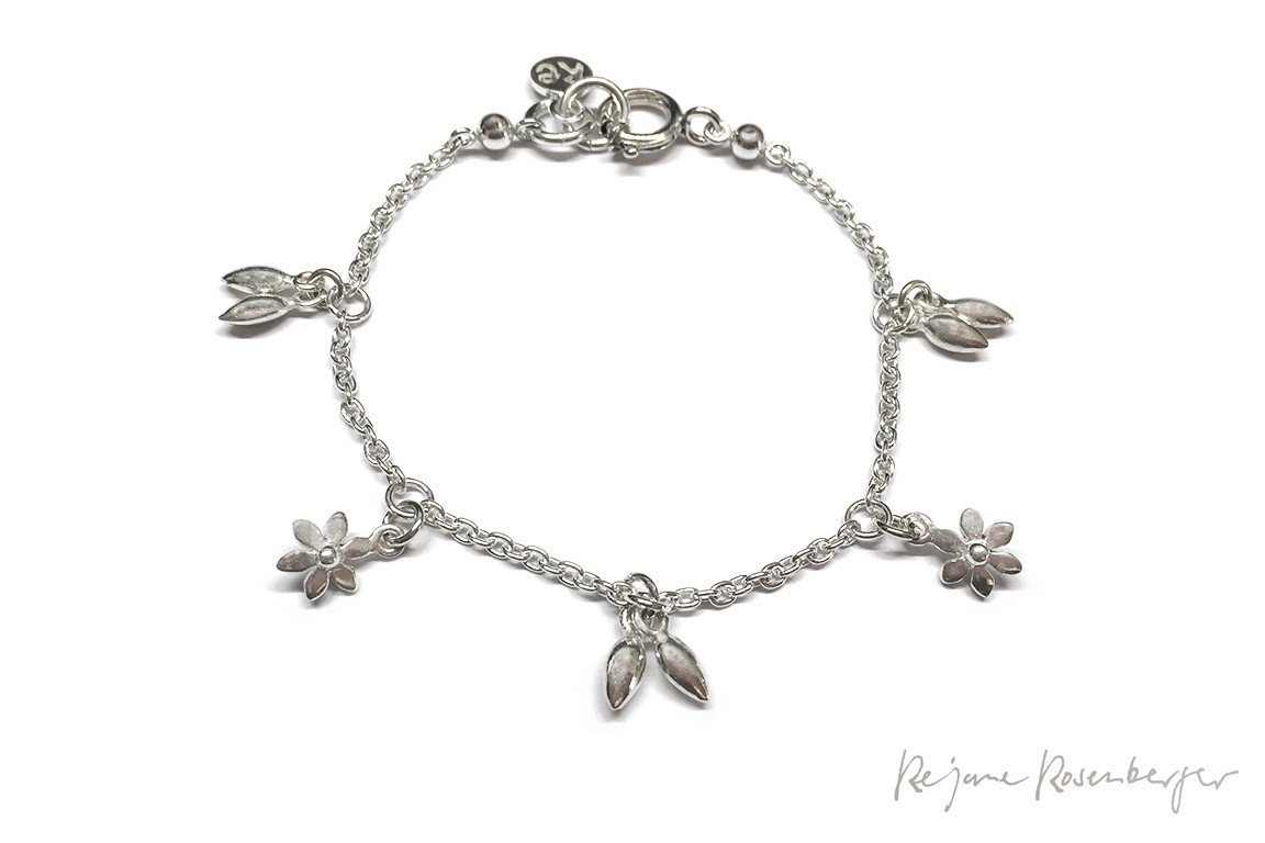 REJANE ROSENBERGER DESIGN Silberarmband “Flower” - Réjane Rosenberger Design