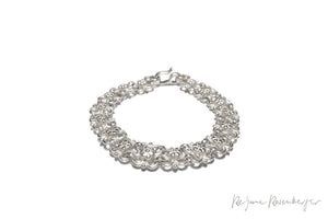 REJANE ROSENBERGER DESIGN Silberblumenarmband "Thea" - Réjane Rosenberger Design