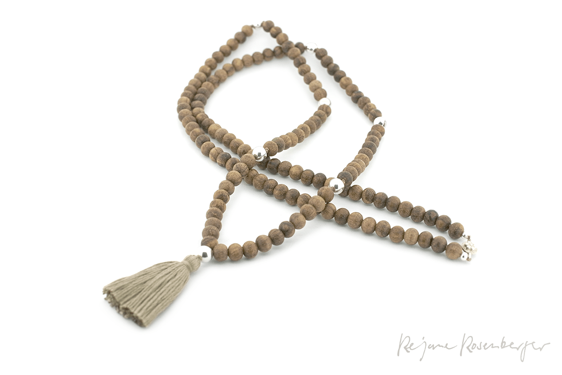 REJANE ROSENBERGER DESIGN Wooden Mala