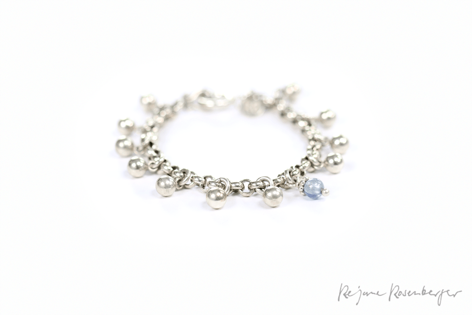 REJANE ROSENBERGER DESIGN Silberbettelarmband "Dot" - Réjane Rosenberger Design