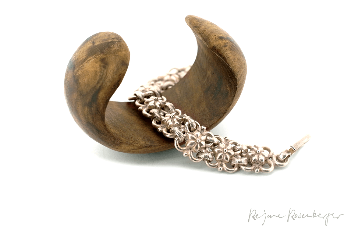 Silberarmband "Lotus" - Réjane Rosenberger Design
