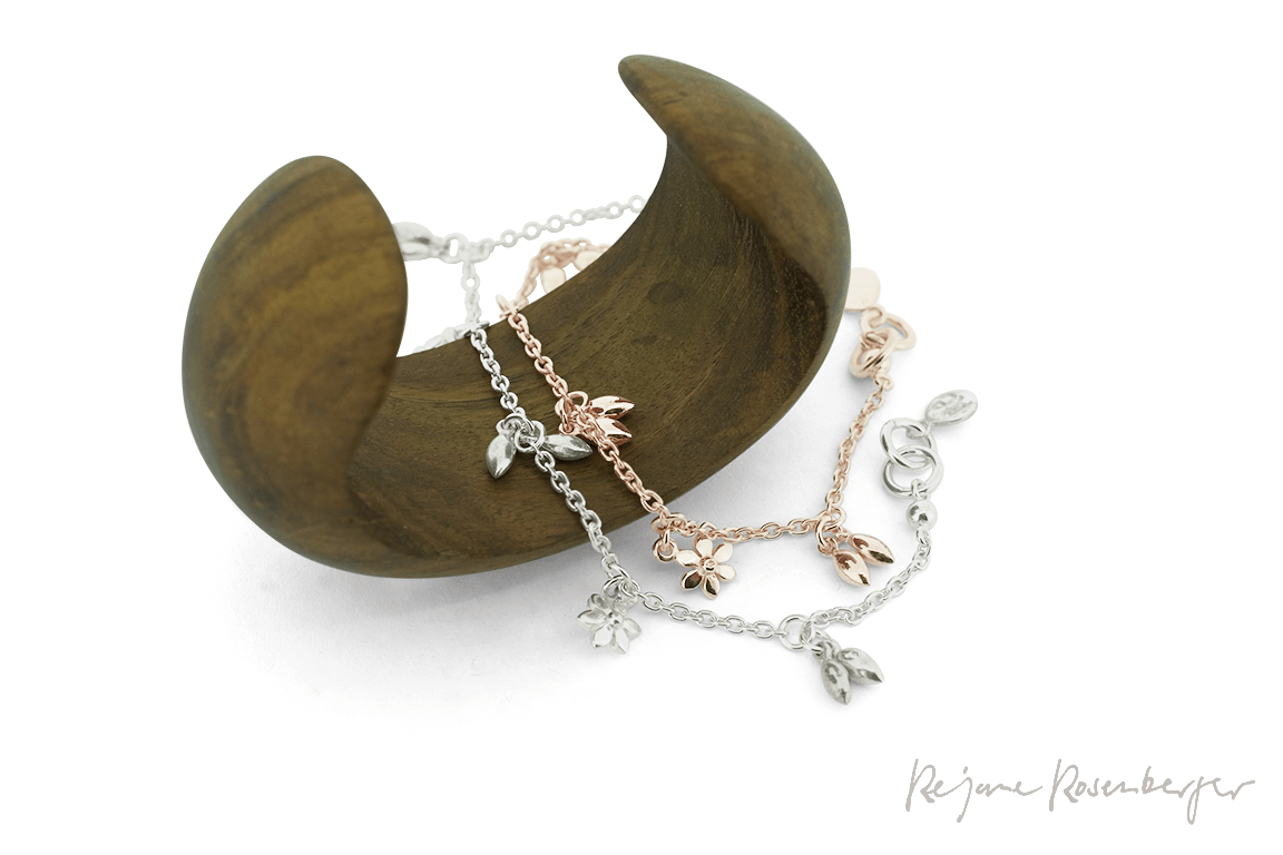 REJANE ROSENBERGER DESIGN Silberarmband “Flower” - Réjane Rosenberger Design