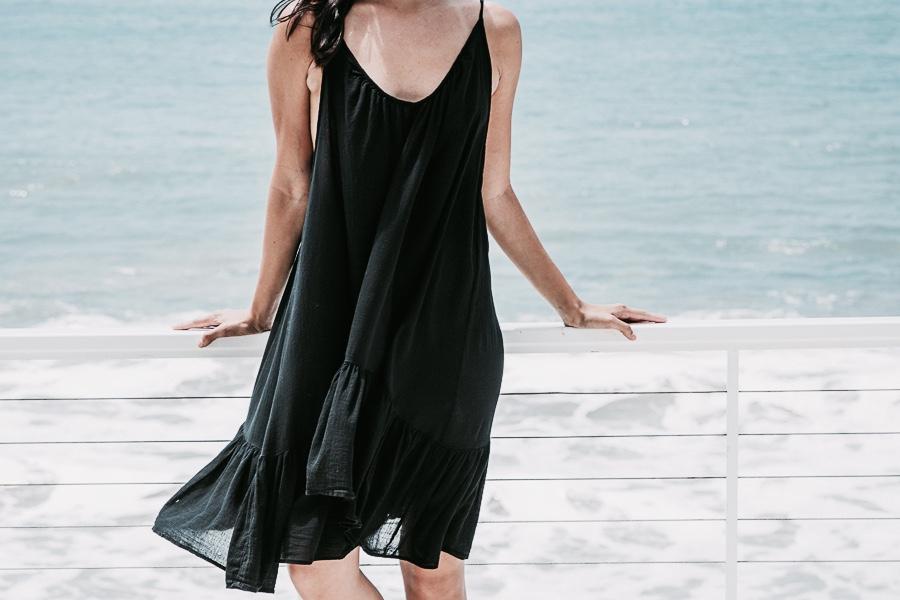 9seed - St. Tropez Dress black - Réjane Rosenberger Design