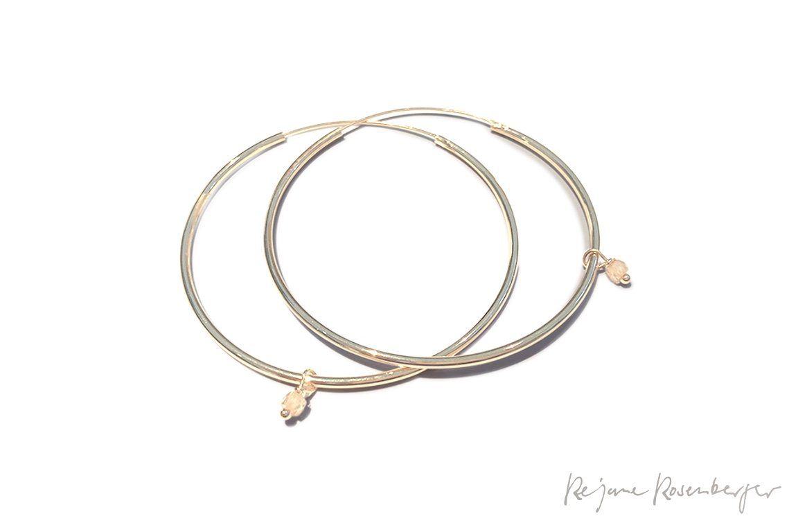 Creolen "Dawa" big - Réjane Rosenberger Design