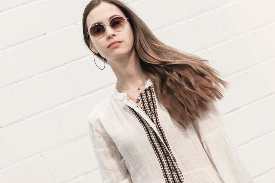 Lese-/Sonnenbrille "Round" von Lese-Brille Andrea - Réjane Rosenberger Design