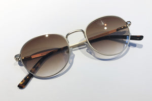 Lese-/Sonnenbrille "Round" von Lese-Brille Andrea - Réjane Rosenberger Design